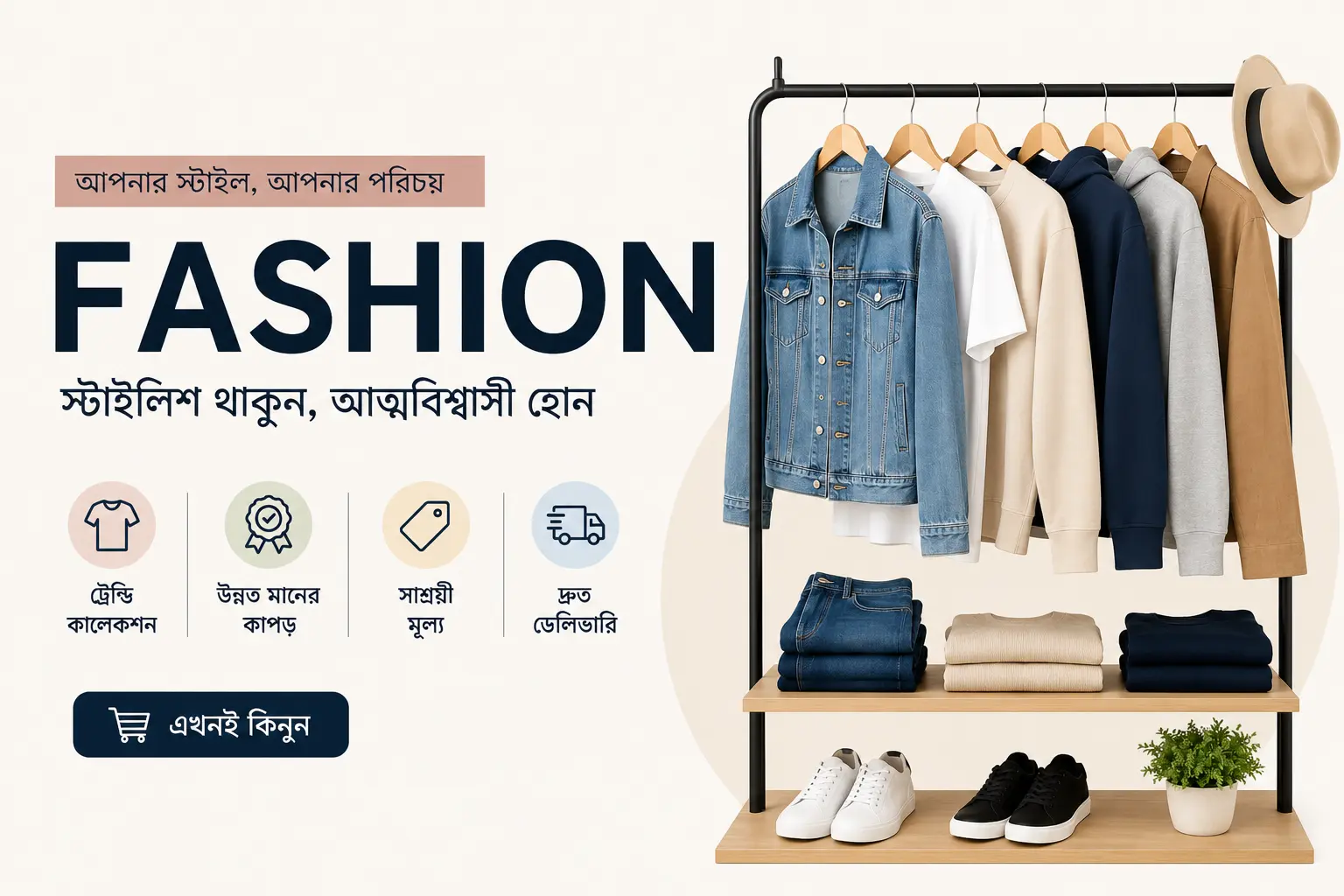 ফ্যাশনেবল লুকের জন্য সঠিক পোশাক নির্বাচন করবেন কীভাবে?